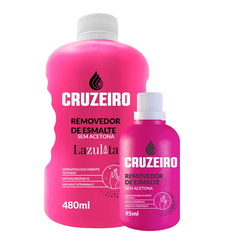 Removedor sem acetona (480ml/95ml)